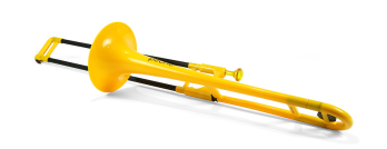 Plastic Trombone - Yellow